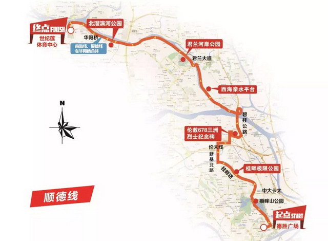 顺德线42km