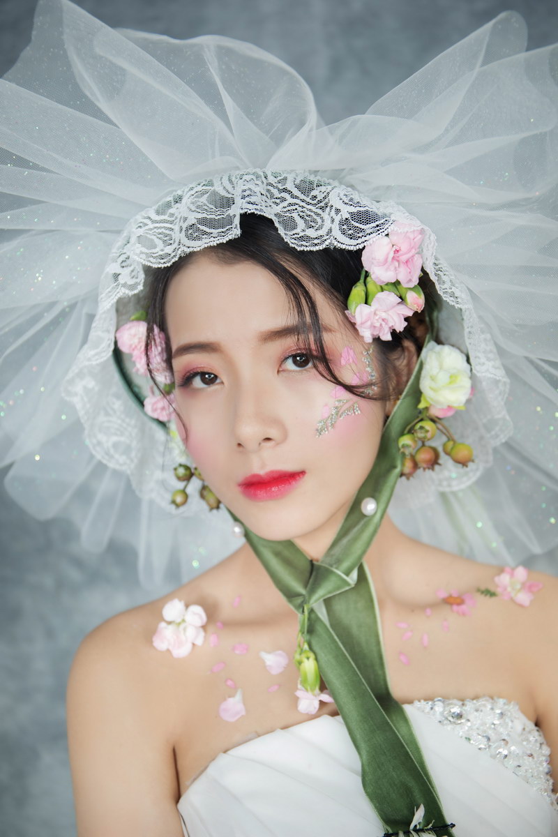 伊丽莎白化妆学生陈月梅作品