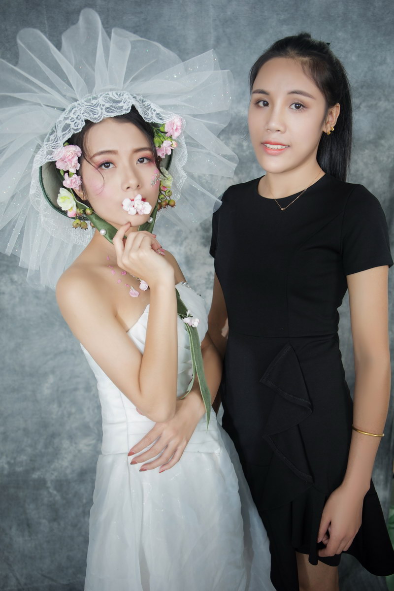 伊丽莎白化妆学生陈月梅作品